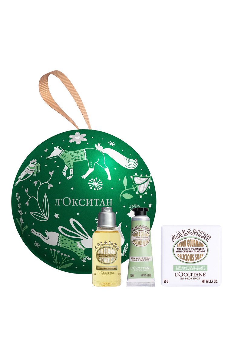 Набор миниатюр "сладкий миндаль" (35+50+10ml) L`OCCITANE бесцветного цвета, арт. 144984 | Фото 1 (Нос: Не проставлено; Региональные ограничения белый список (Axapta Mercury): Не проставлено)