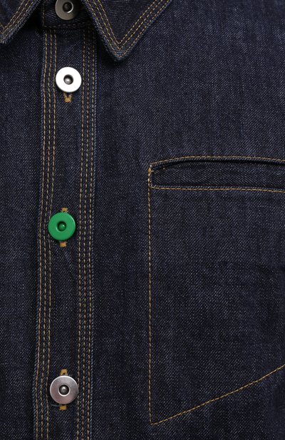 Джинсовая рубашка BOTTEGA VENETA, арт. 666067/V0W20, фото 5