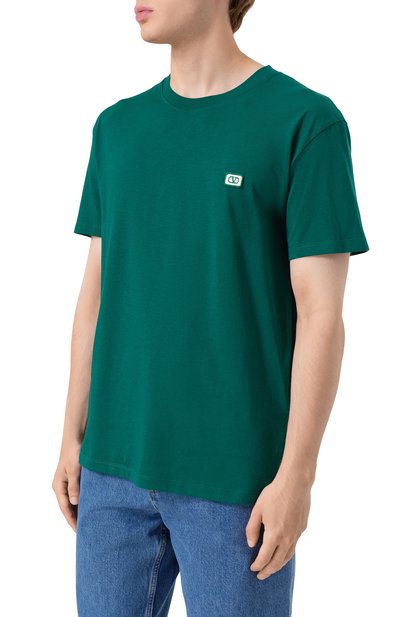 Хлопковая футболка VALENTINO, арт. 7V3MG10V/AQ8, фото 3