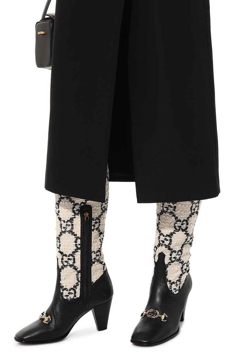 Комбинированные сапоги zumi GUCCI, арт. 577652 G3210, фото 1
