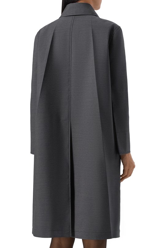 Шерстяной пальто Gucci 827789/Z7A02 Серый  827789/Z7A02 Фото 4