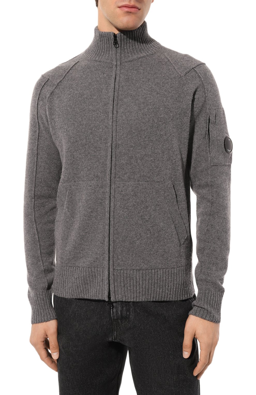 Шерстяной кардиган C.P. COMPANY, арт. 15CMKN402A005504A, фото 3