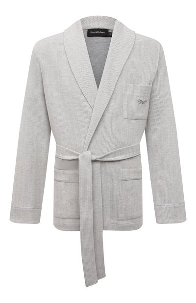 Халат из хлопка и шерсти ZEGNA, арт. N6H651230, фото 1