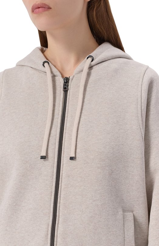 Хлопковая толстовка Bogner 86079466 Серый  86079466 Фото 5