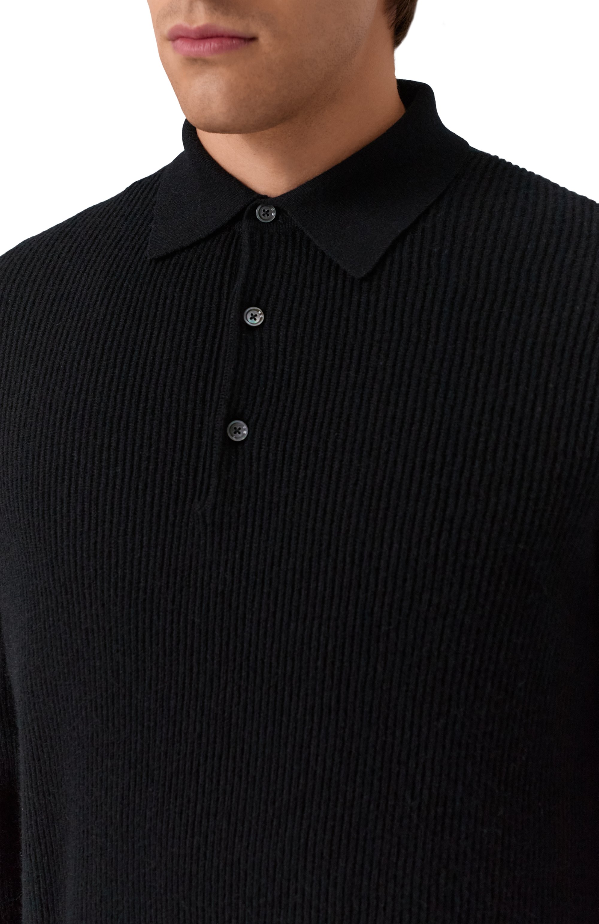 Кашемировое поло KITON, арт. UMK1485K348, фото 5