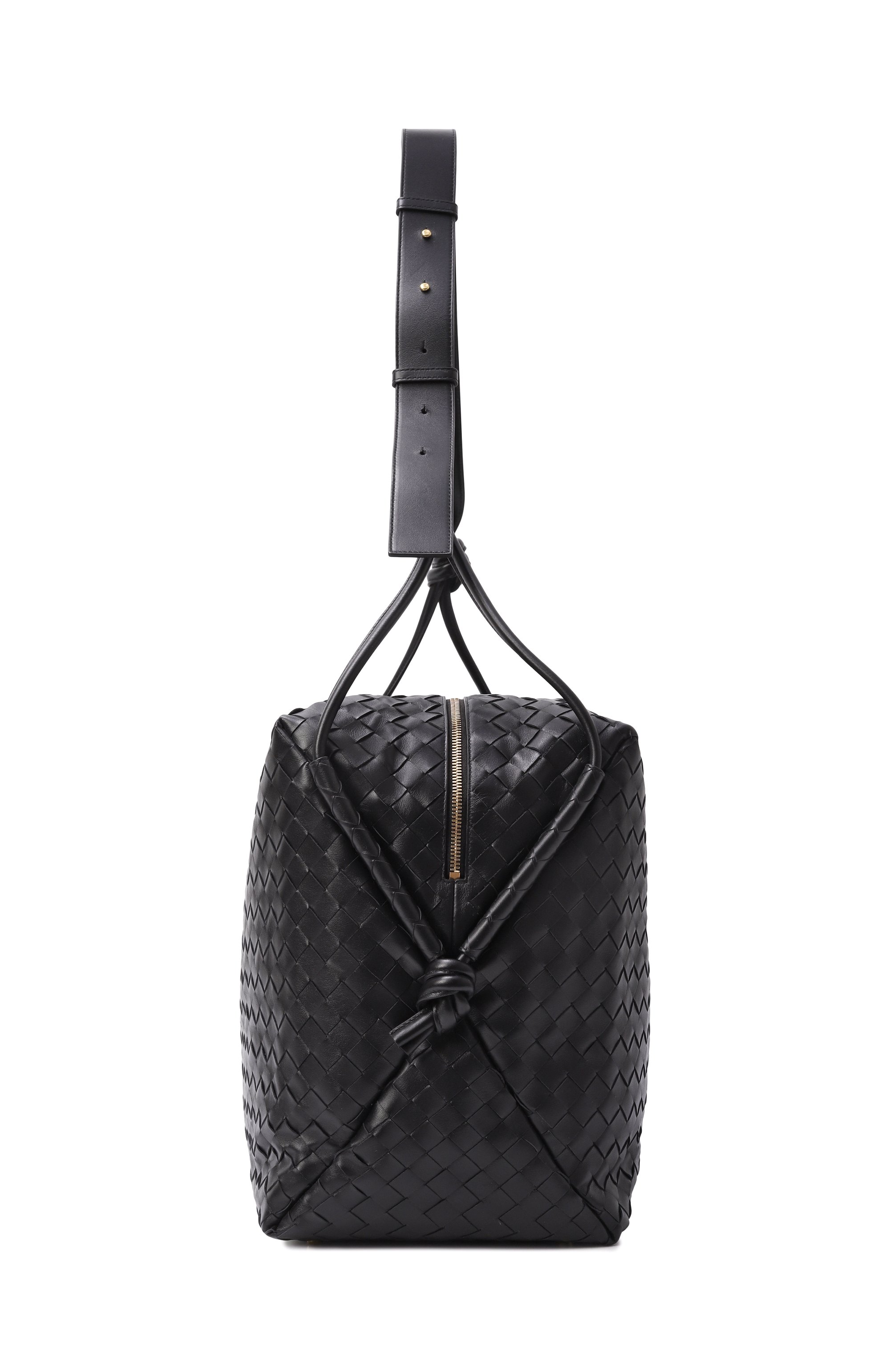 Сумка loop weekender large BOTTEGA VENETA черного цвета по цене 699500 руб., арт. 799584/V2HL1, фото 4 Сумка loop weekender large BOTTEGA VENETA, арт. 799584/V2HL1, фото 4