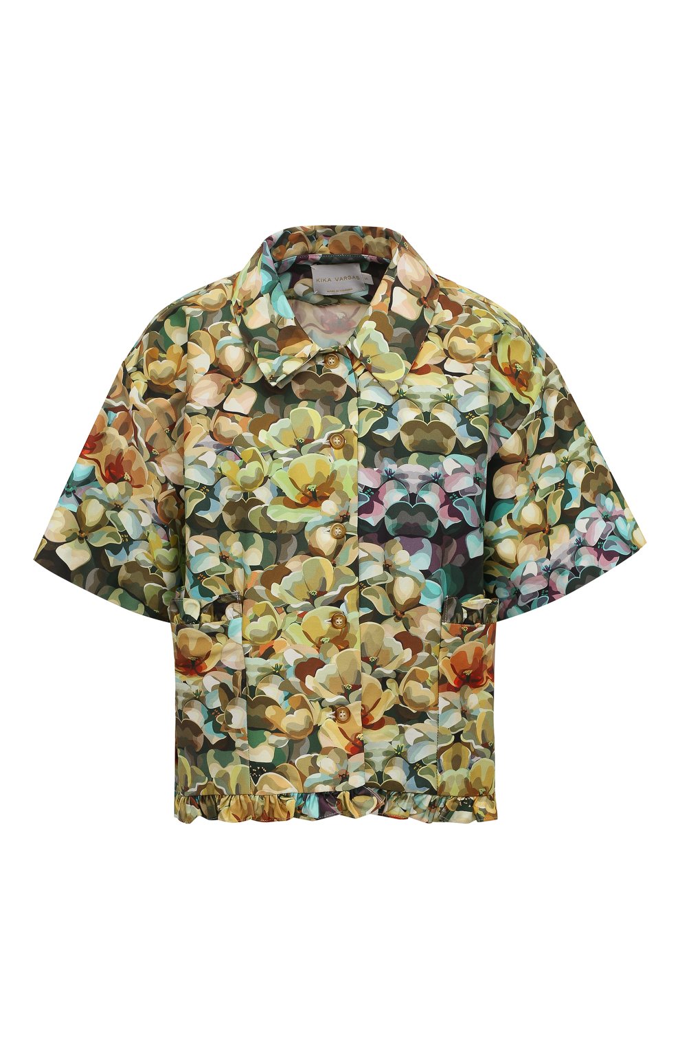 Хлопковая рубашка KIKA VARGAS, арт. MAGDA T0P/C0TT0N PRINT, фото 1