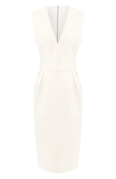 Женское приталенное платье VICTORIA BECKHAM, арт. DR FIT 6743 PSS19 B0NDED CREPE