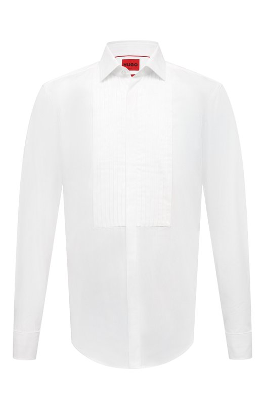 Хлопковая сорочка HUGO 50524844 Белый 50524844