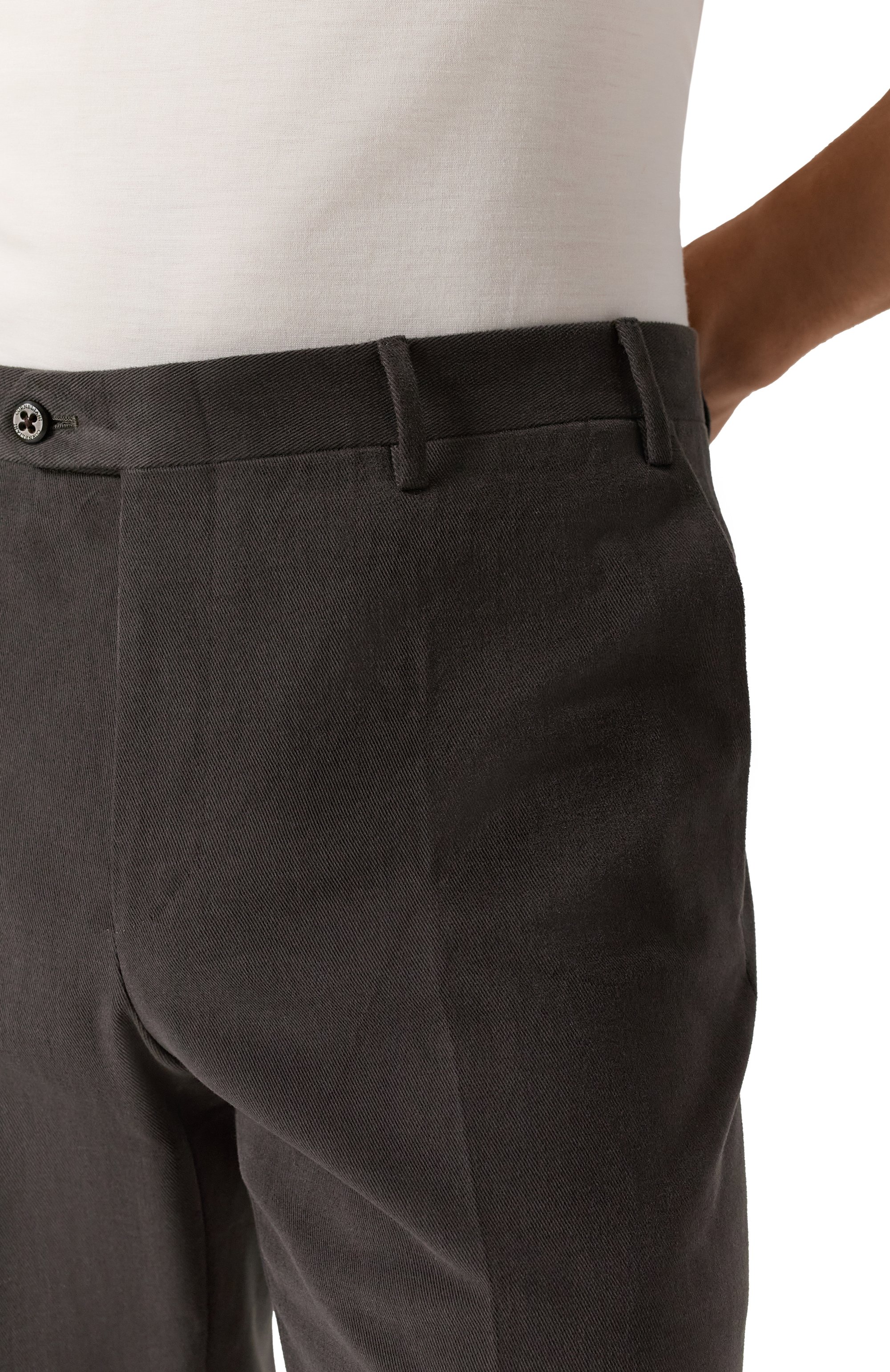 Хлопковые брюки CORNELIANI, арт. 264B01-2618503, фото 5