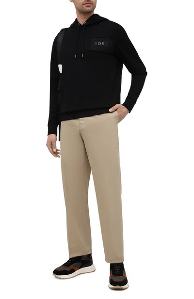 Комбинированные кроссовки HOGAN, арт. HXM5630DM90QDF, фото 2