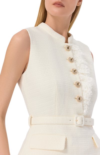 Комбинированное платье SELF-PORTRAIT, арт. SS26031MC, фото 4