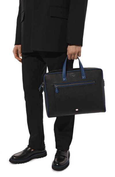Кожаная сумка для ноутбука BALLY, арт. MAB00D/VT332, фото 2