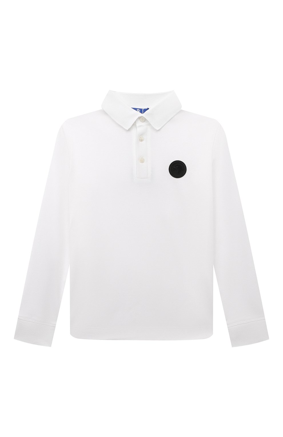 Хлопковое поло STEFANO RICCI JUNIOR белого цвета по цене 51900 руб., арт. KY01034P03/Y23352, фото 1 Хлопковое поло STEFANO RICCI JUNIOR, арт. KY01034P03/Y23352, фото 1