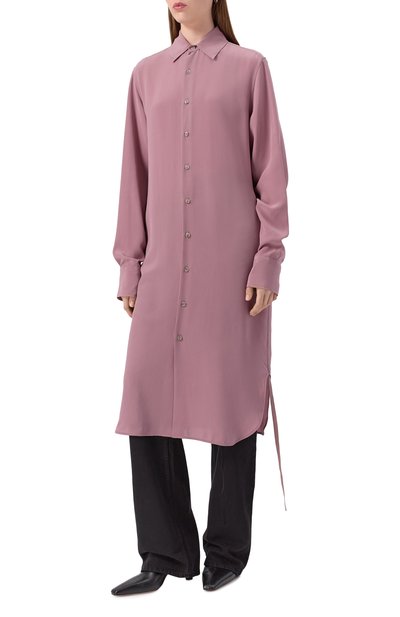 Шелковая рубашка ANN DEMEULEMEESTER, арт. B0012438/FA634, фото 3