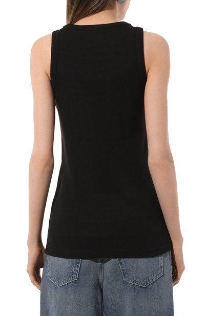 Хлопковая майка BOSS ORANGE, арт. 50527580, фото 4