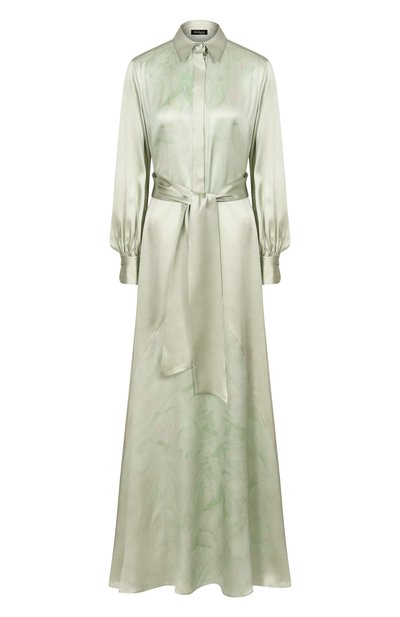 Женское атласное платье KITON, арт. D51327K0873G04