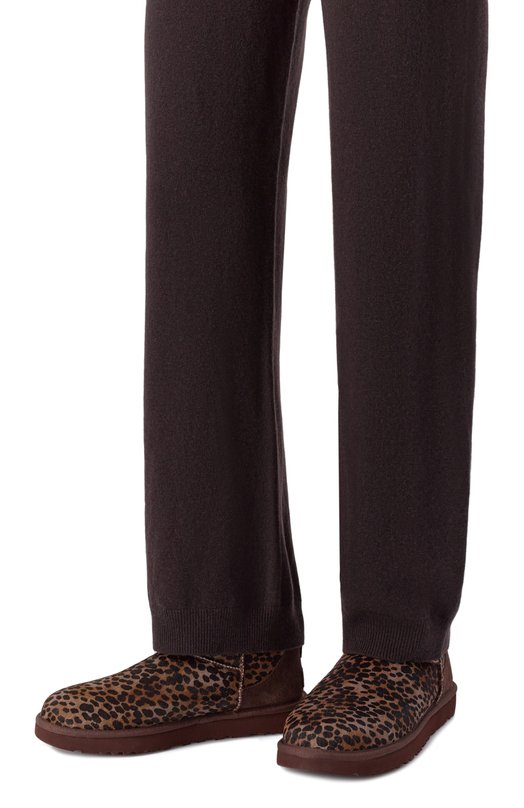 Кожаные угги Classic Ultra Mini Caspian UGG 1158328 Леопардовый  1158328 Фото 2