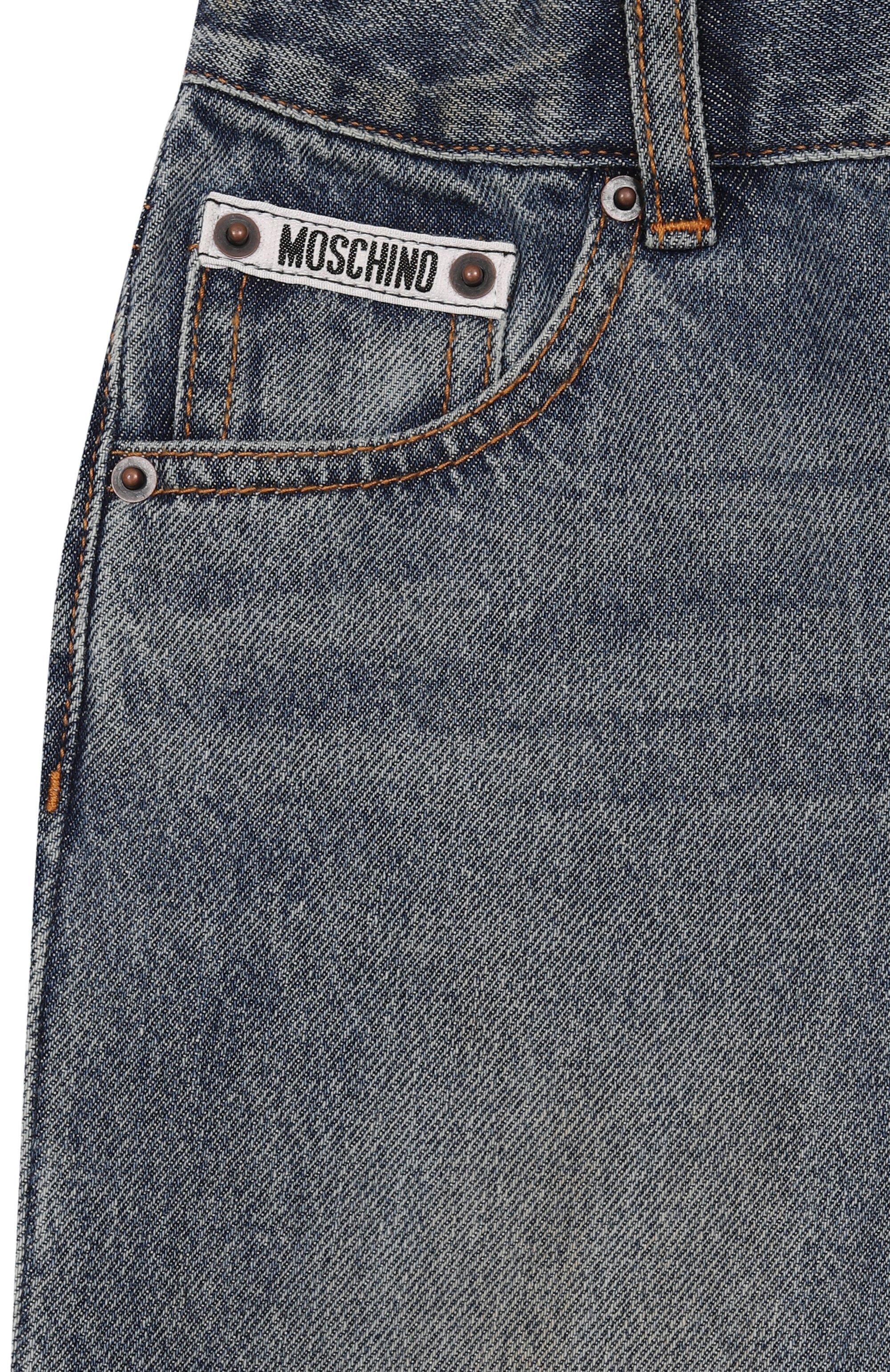 Джинсы MOSCHINO, арт. HDP06P/L0E29/4-8, фото 3