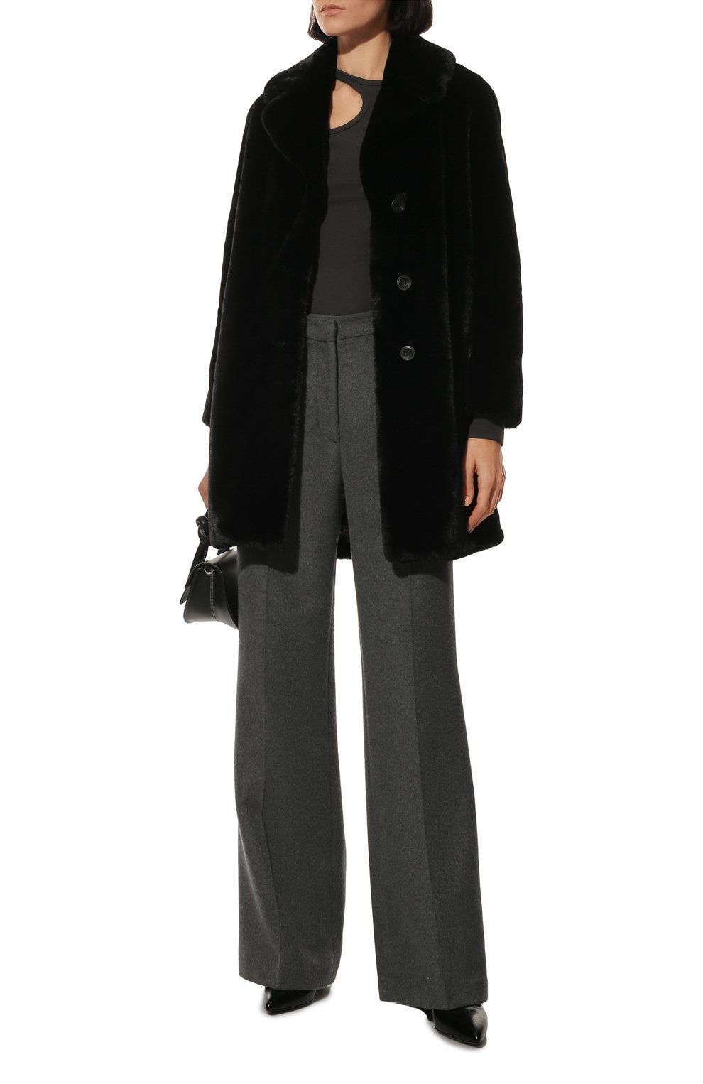 Шуба из экомеха BLUGIRL, арт. RF2081/E0821, фото 2