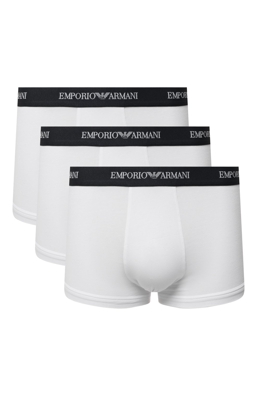 Комплект из трех хлопковых боксеров EMPORIO ARMANI, арт. 111357/CC717, фото 1