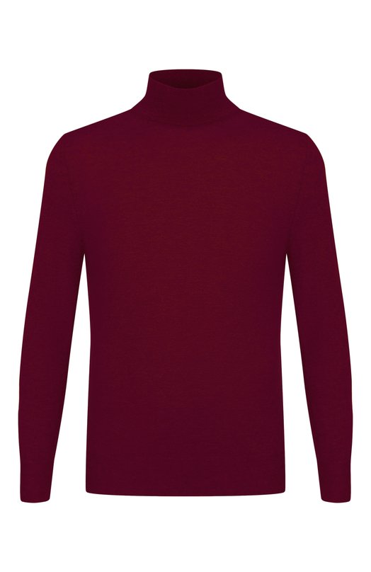 Водолазка из шерсти и кашемира Canali C0002/MK01149 Бордовый C0002/MK01149