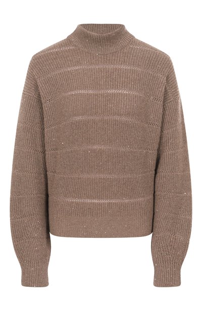 Женский свитер из кашемира и шерсти BRUNELLO CUCINELLI, арт. MBM738204P