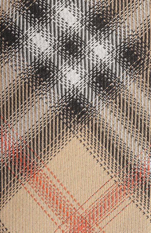 Шелковый галстук Burberry 8120666 Бежевый  8120666 Фото 4