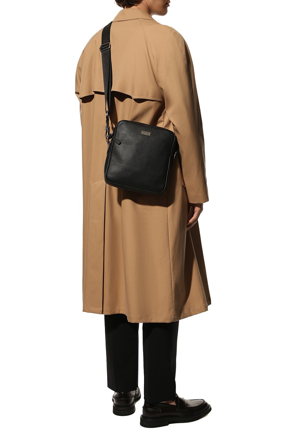 Кожаная сумка KITON, арт. UBMESSN00845, фото 7