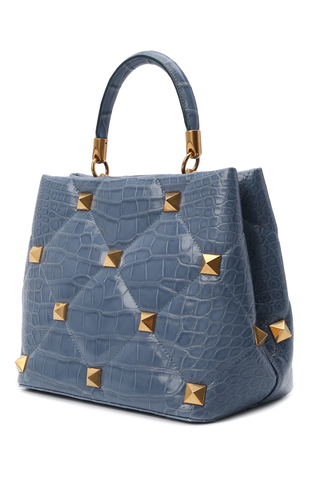 Сумка roman stud из кожи аллигатора VALENTINO, арт. WW2B0I96/SXY/AMIS, фото 4
