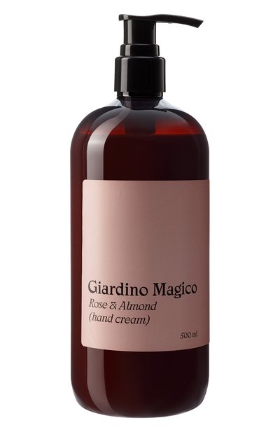 Питательный крем для рук роза и миндаль (500ml) GIARDINO MAGICO, арт. 4673728591349, фото 1