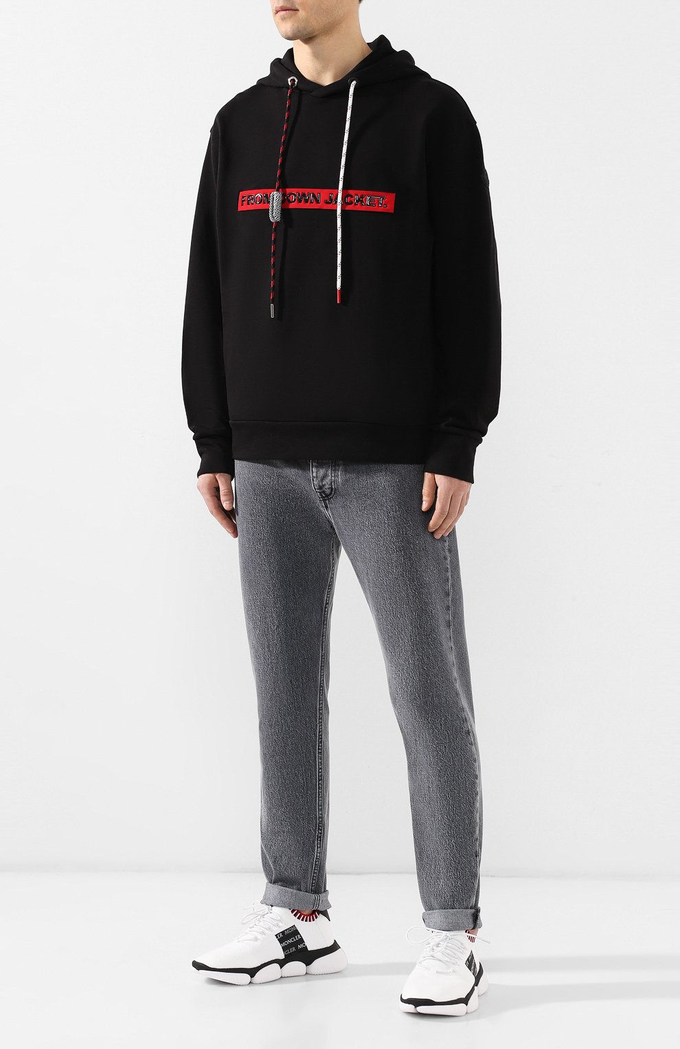 Текстильные кроссовки MONCLER, арт. E1-09A-10362-00-01A8X, фото 2