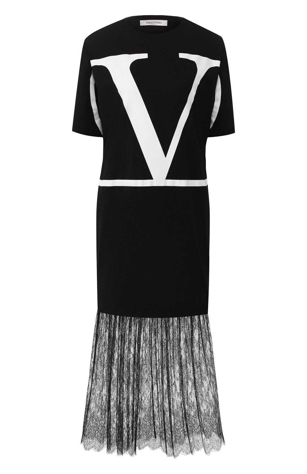 Хлопковое платье VALENTINO, арт. TB3MJ00Z589, фото 1
