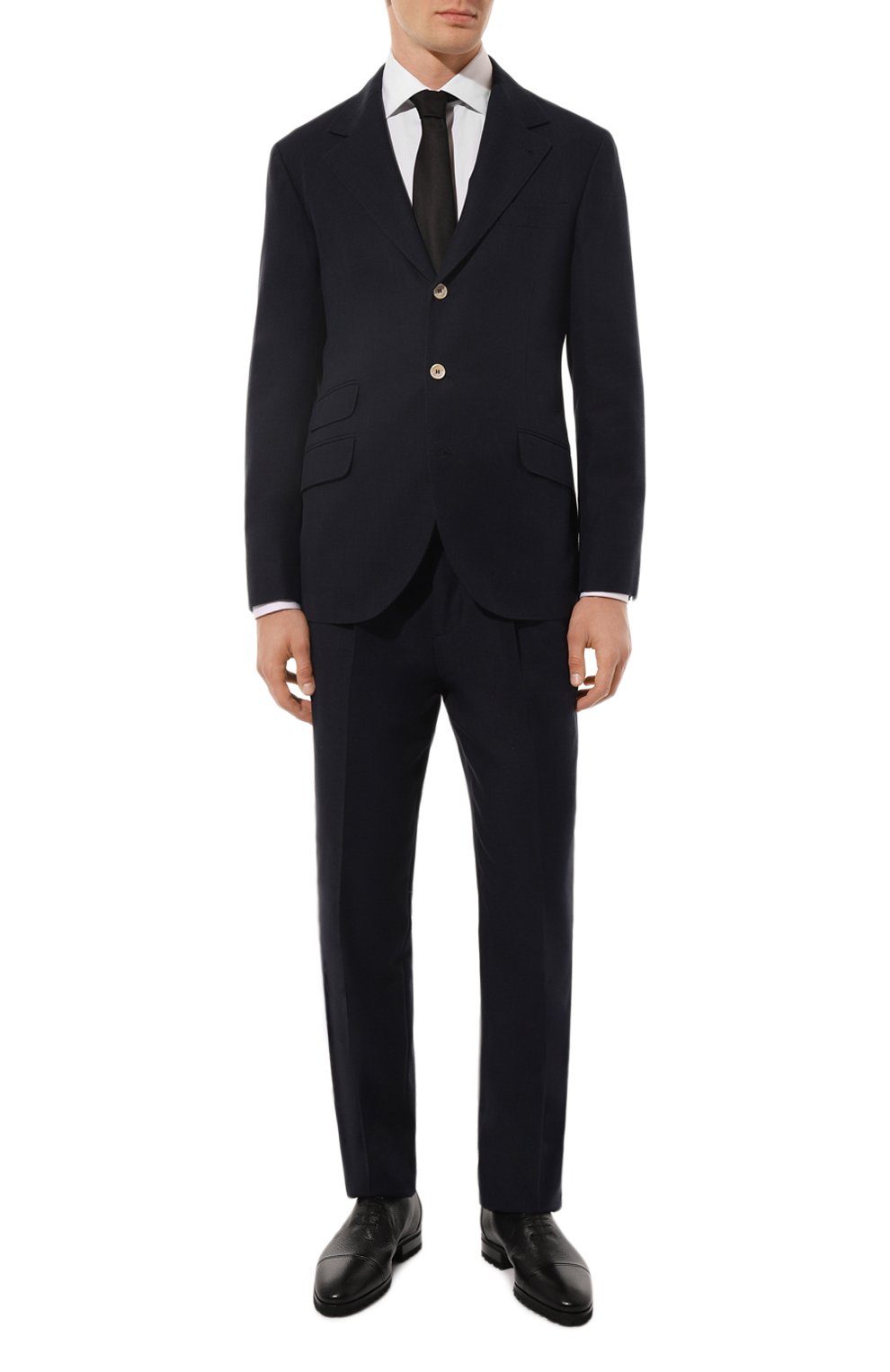 Кожаные оксфорды ARTIOLI, арт. 06S174/BIS/S0FT KID/FABRIC 89G, фото 2