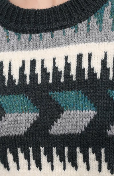 Шерстяной свитер ISABEL MARANT ETOILE, арт. PU1351-20A082E/SIENNA, фото 5