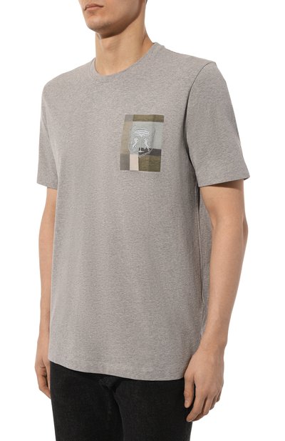 Хлопковая футболка CORNELIANI, арт. 93G587-9325035, фото 3