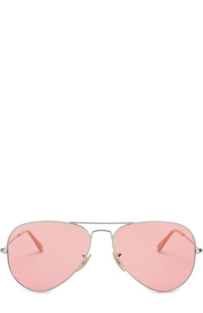 Солнцезащитные очки RAY-BAN розового цвета по цене 19950 руб., арт. 3025-9065V7, фото 3 Солнцезащитные очки RAY-BAN, арт. 3025-9065V7, фото 3