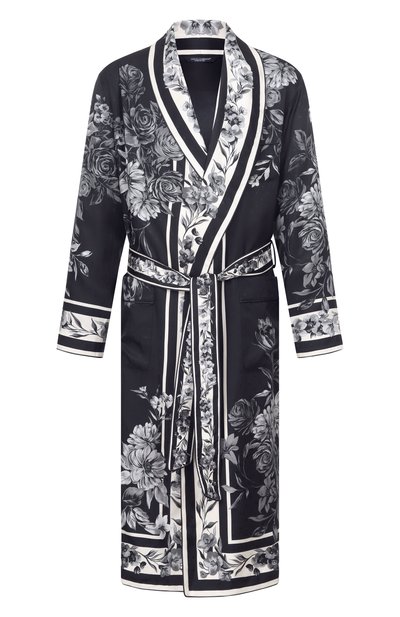 Мужской шелковый халат DOLCE & GABBANA, арт. G031TT/HI12H