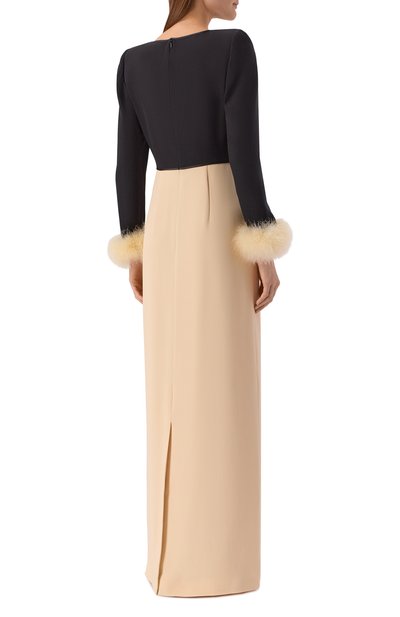 Шелковое платье VALENTINO разноцветного цвета по цене 1430000 руб., арт. 8B3VDMW5/1MM, фото 3 Шелковое платье VALENTINO, арт. 8B3VDMW5/1MM, фото 3