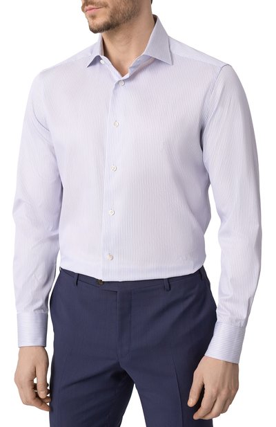 Хлопковая сорочка ZEGNA, арт. 701042A7/9MS0BA, фото 3