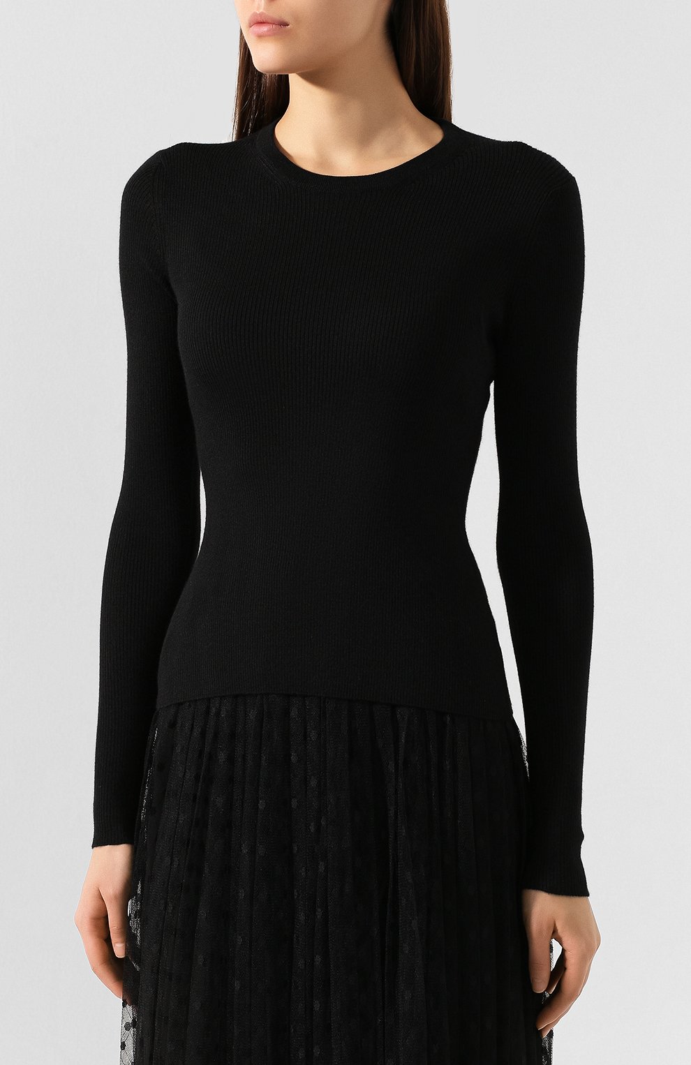 Пуловер из смеси кашемира и шелка DOLCE & GABBANA, арт. FX568T/JAMA1, фото 3