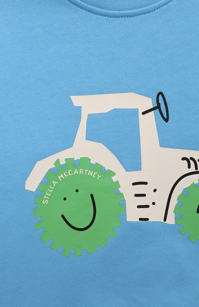 Хлопковый свитшот STELLA MCCARTNEY, арт. TV4600, фото 3