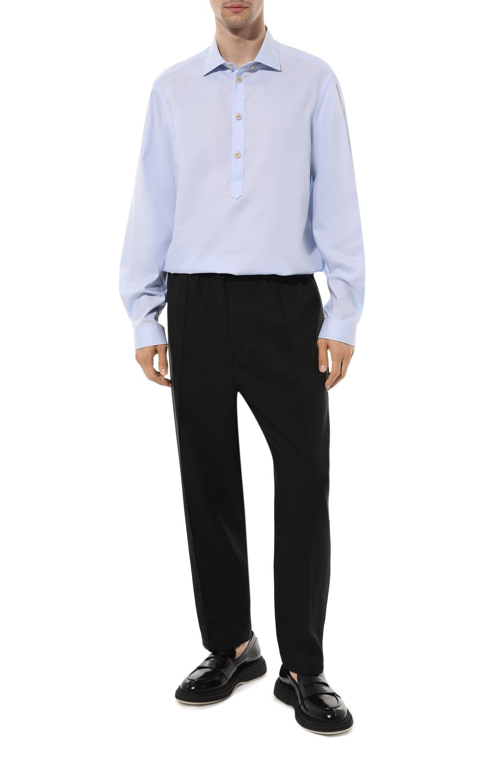 Хлопковая рубашка GUCCI, арт. 539707 Z321B, фото 2