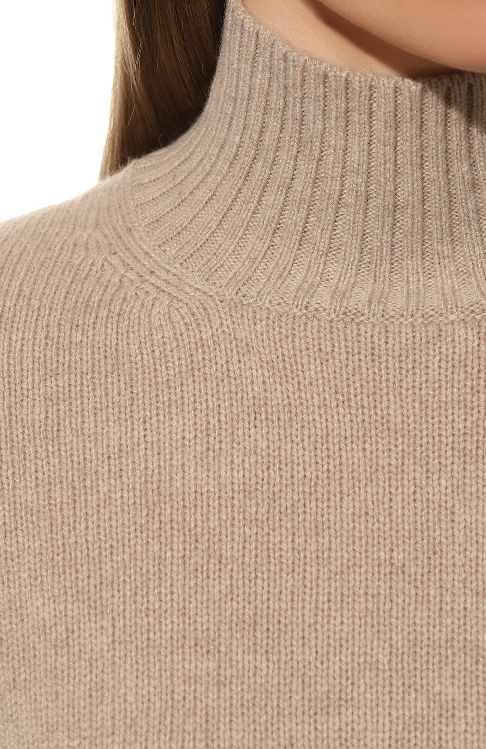 Кашемировый свитер GRAN SASSO бежевого цвета по цене 47500 руб., арт. 23204/23800, фото 5 Кашемировый свитер GRAN SASSO, арт. 23204/23800, фото 5