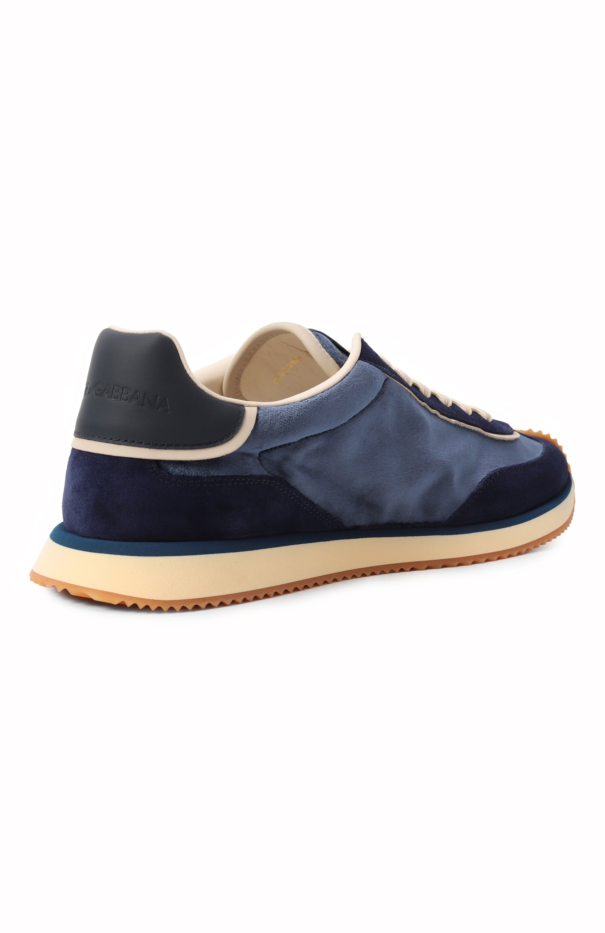 Комбинированные кроссовки dg cushion DOLCE & GABBANA, арт. CS2288/A6C78, фото 5