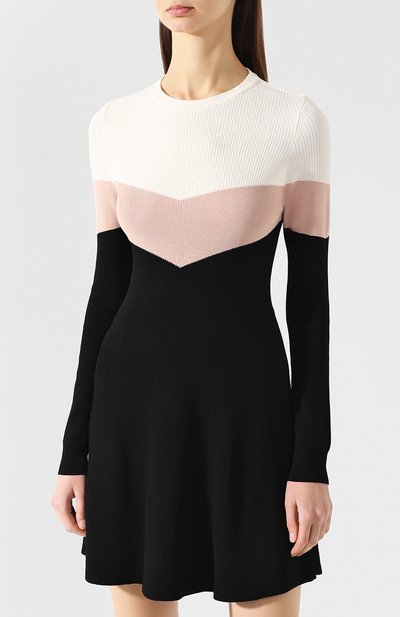 Платье из вискозы REDVALENTINO разноцветного цвета по цене 38750 руб., арт. RR3KDA06/QYX, фото 3 Платье из вискозы REDVALENTINO, арт. RR3KDA06/QYX, фото 3