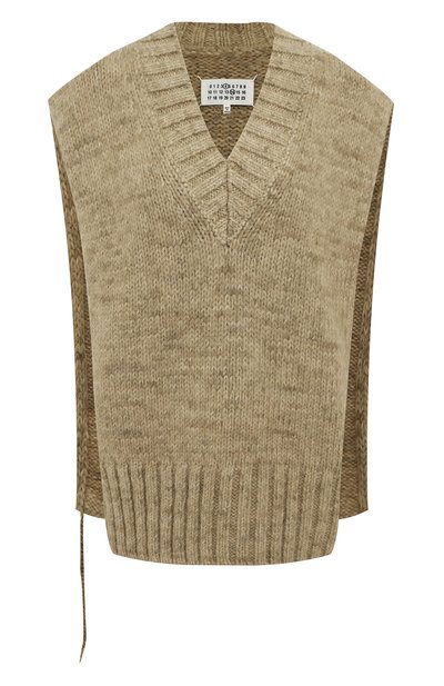 Женский жилет из шерсти и хлопка MAISON MARGIELA, арт. SI0TH0001/S17802