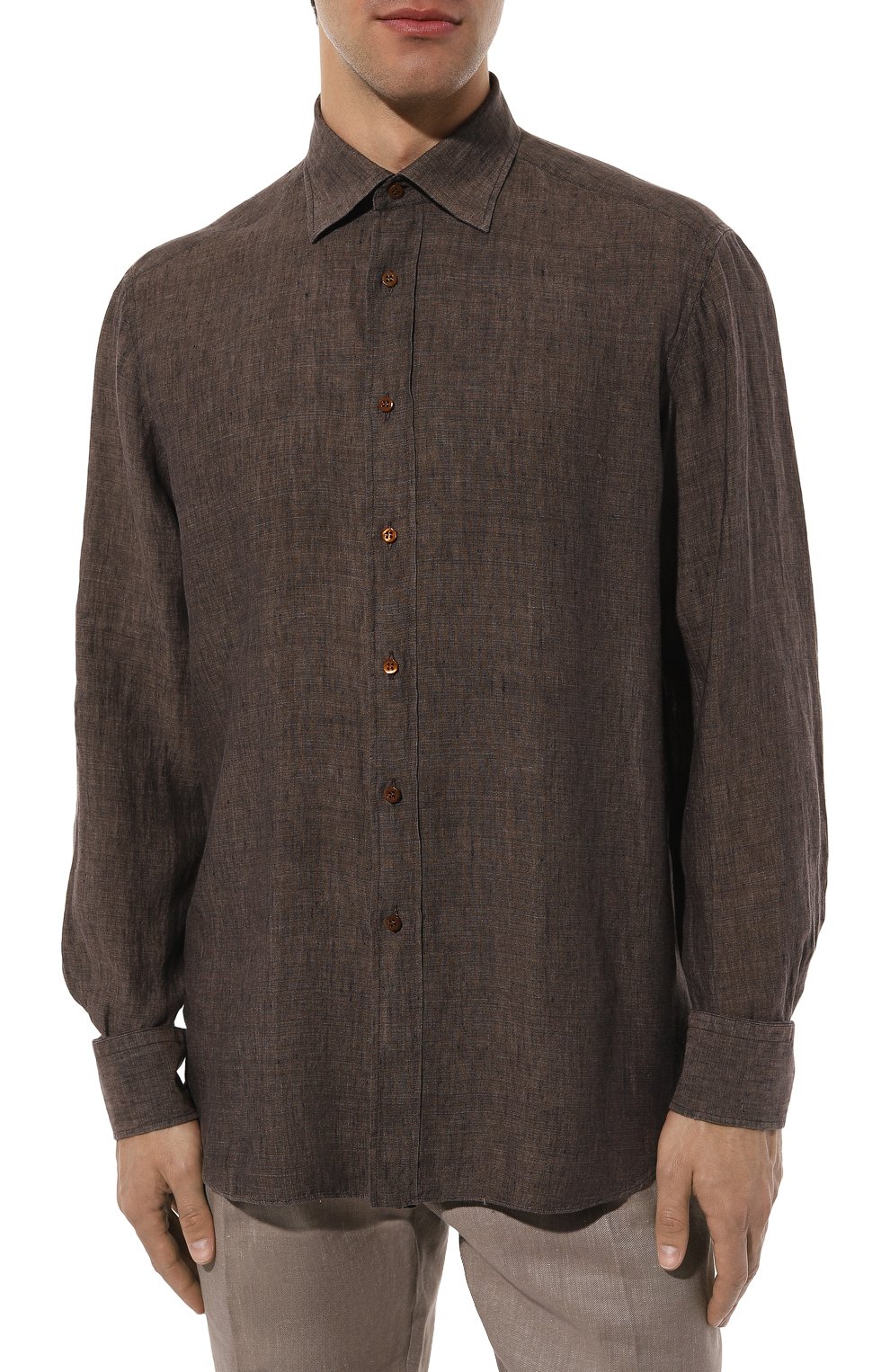 Льняная рубашка STEFANO RICCI, арт. MC004617/LX2330, фото 3