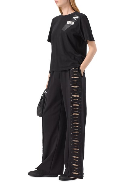 Хлопковая футболка MM6, арт. S52GC0336/M20048, фото 2