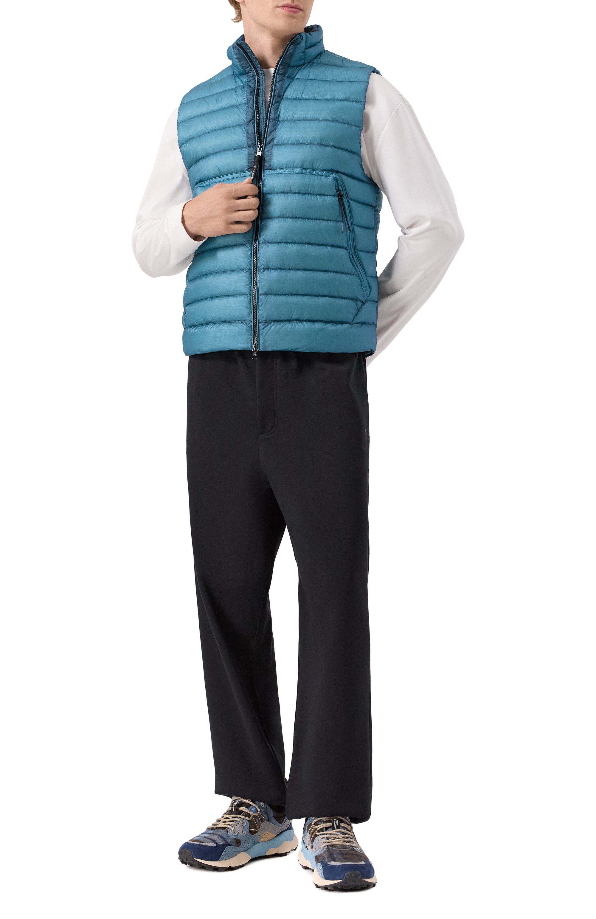 Пуховый жилет C.P. COMPANY, арт. 19CMVE703A110416A, фото 2